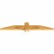 Ekena Millwork Eugene Rough Sawn Timber Gable Bracket, Western Red Cedar, 48"W x 8"H x 2"D x 4"F, 4/12 Pitch GBW048X08X0204EUG00RWR - alternate 5